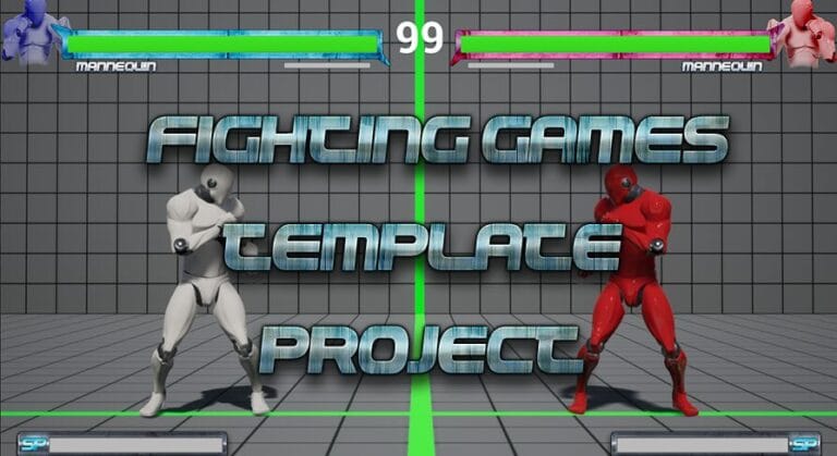 Fighting games template project download