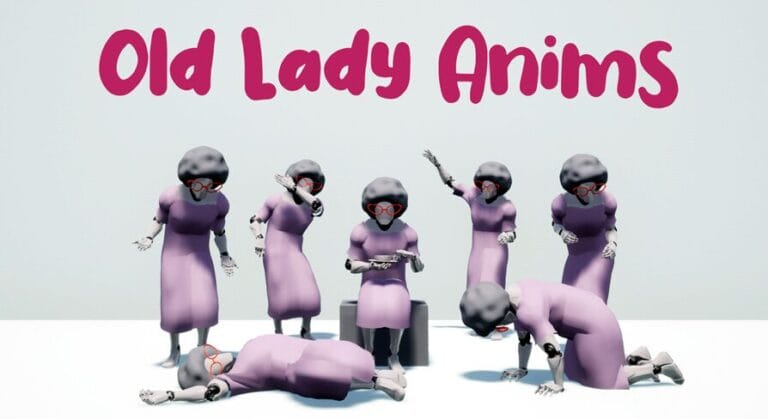 Old Lady Anims download