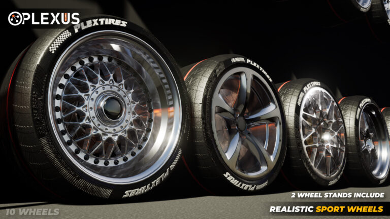 Realistic Sport Wheels 2 – Unreal Engine download