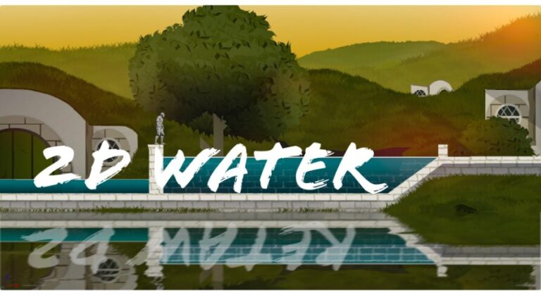 2D Procedural Water System With Buoyancy download