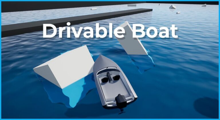 Drivable Boat (with buoyancy) download