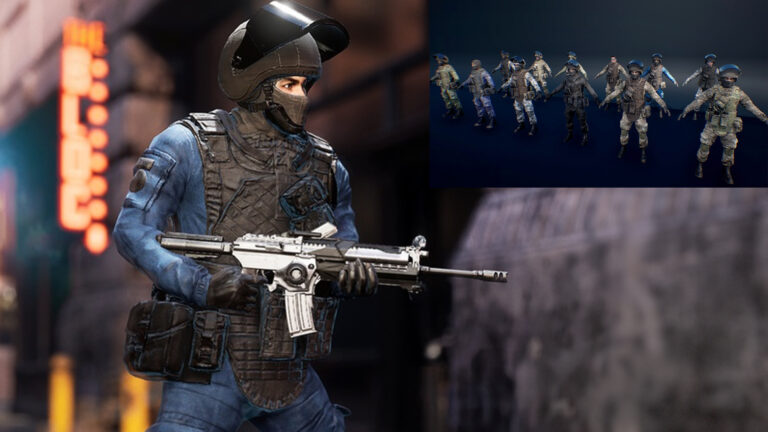Modular Military Police Counter-Terrorist SWAT Pack download