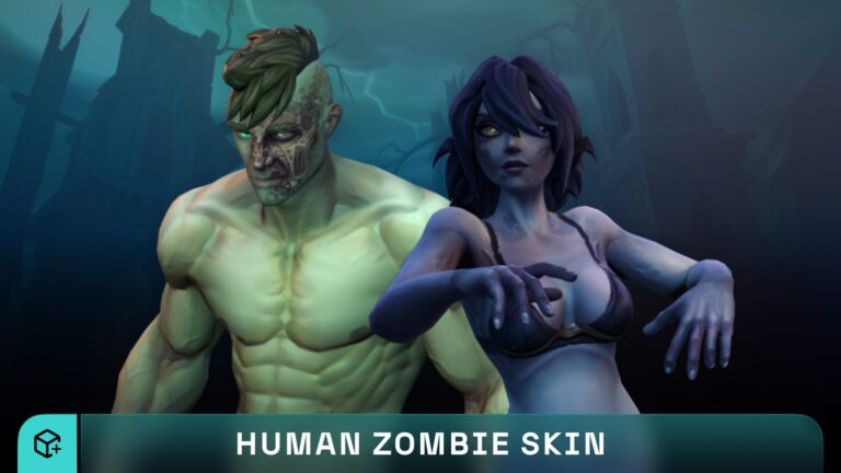Stylized Human Zombie Customization download
