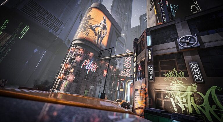 Cyberpunk Environment Kitbash Set download