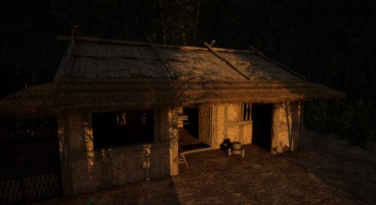 ChineseMedievalCountrysideFarmerHouse download
