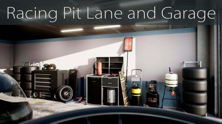 Racing Pit Lane and Garage download