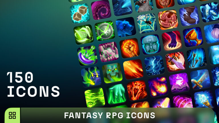 Fantasy RPG Icons Pack #1 download