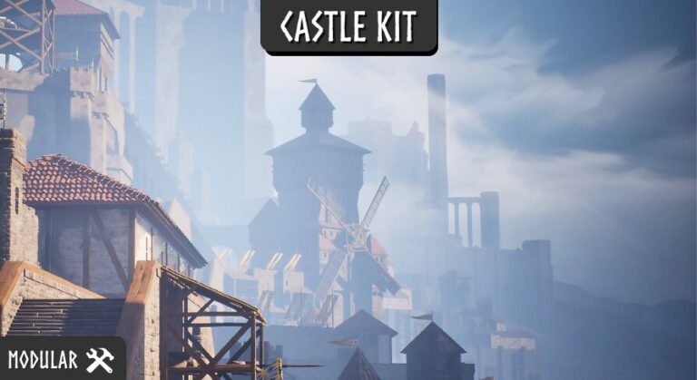 Modular Castle (Castle, Castles, Modular, Fantasy, Modular Medieval Castle) download