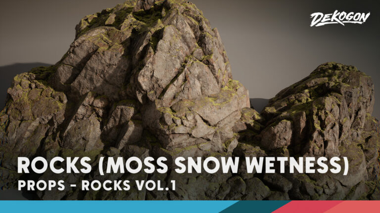 Rocks VOL.1 – Snow, Wetness, Moss (Nanite) download