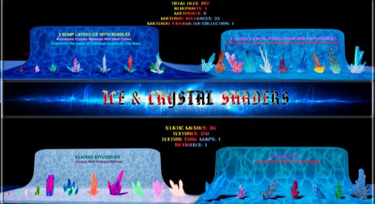 Ice & Crystal Shaders download