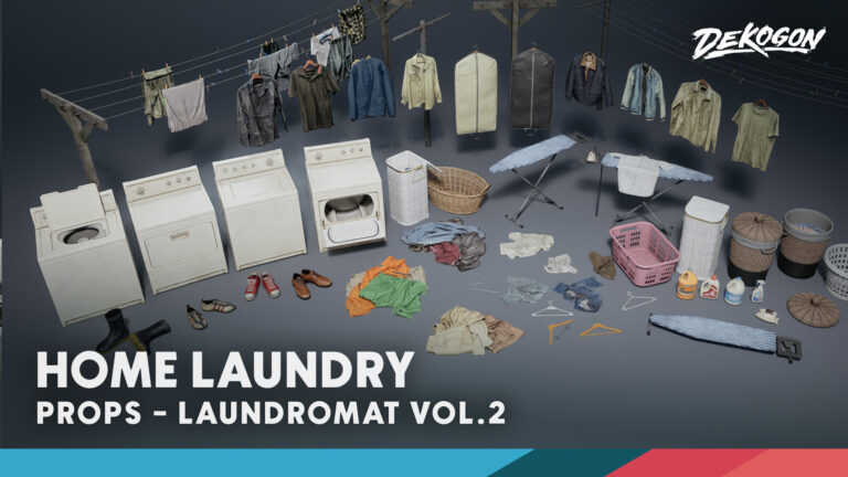 Laundry VOL.2 – Home Laundry (Nanite and Low Poly) download