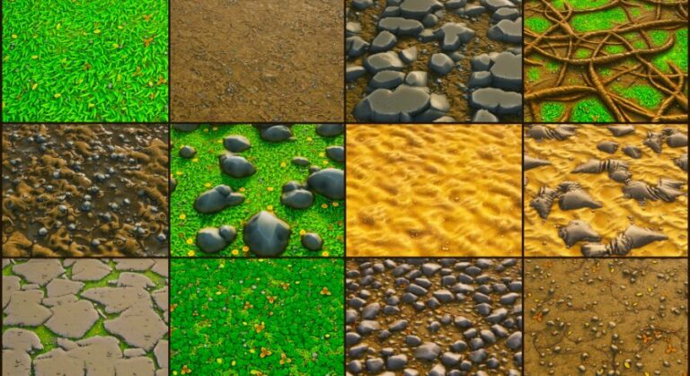 Stylized materials VOL.1 download