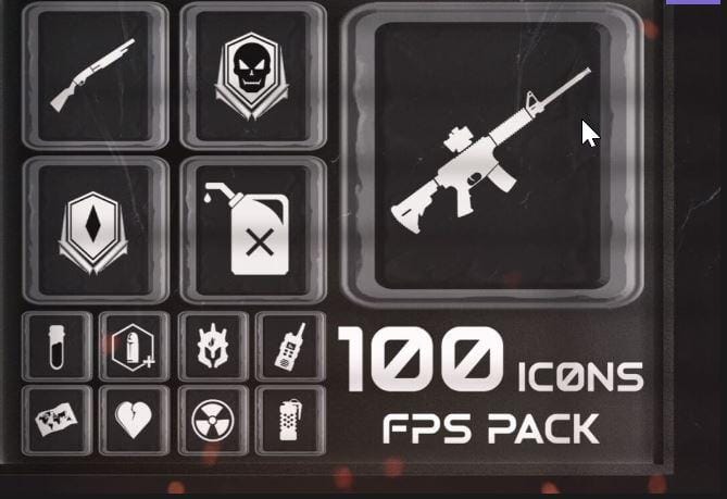 100 FPS Icons Pack download