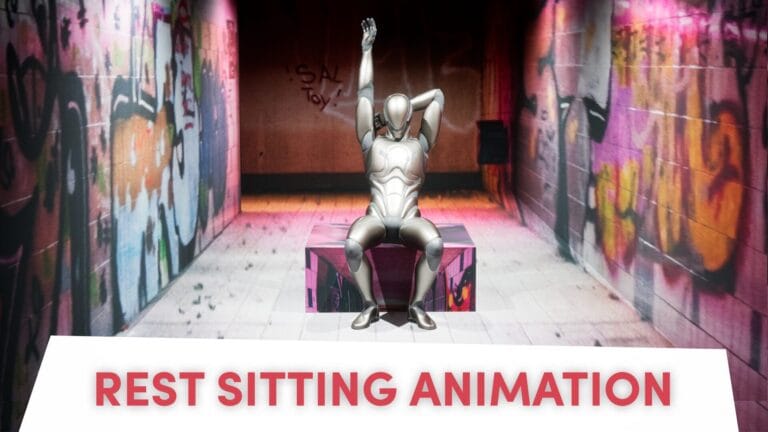 Rest Sitting Animation download