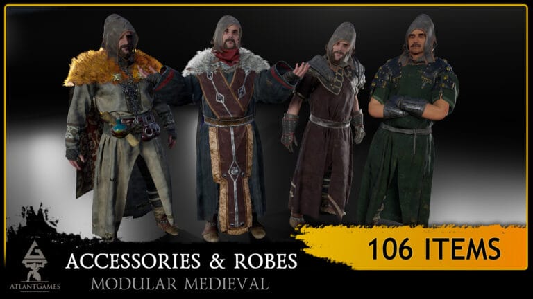 ROG Modular Medieval Accessories and Robes download