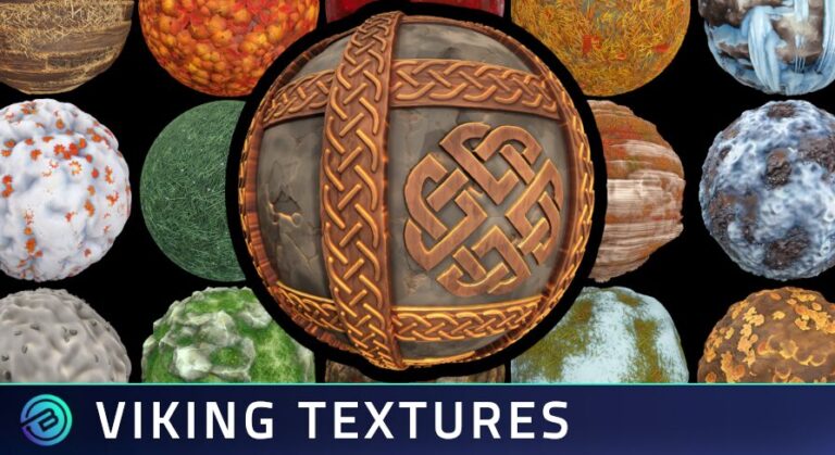 Stylized Viking Textures – RPG Environment download