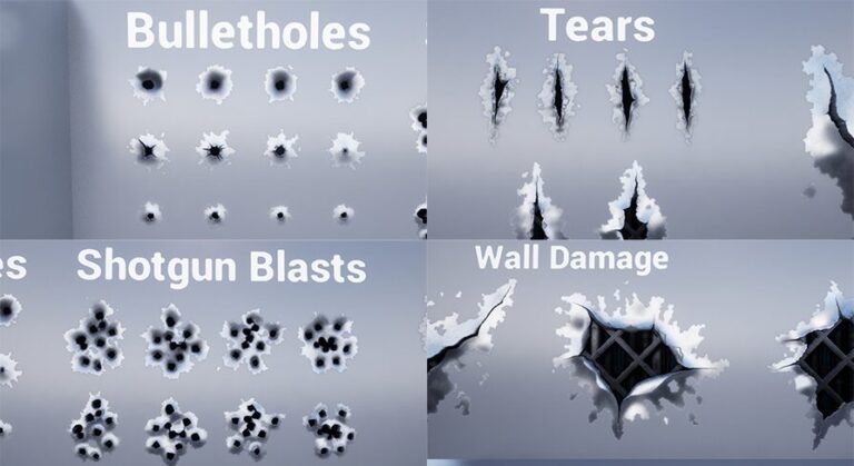 Metal Damage Decal Pack download