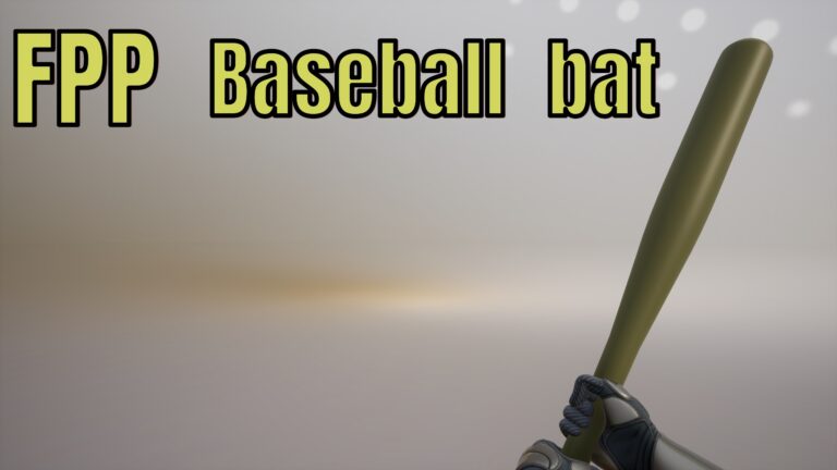 First Person baseball bat download
