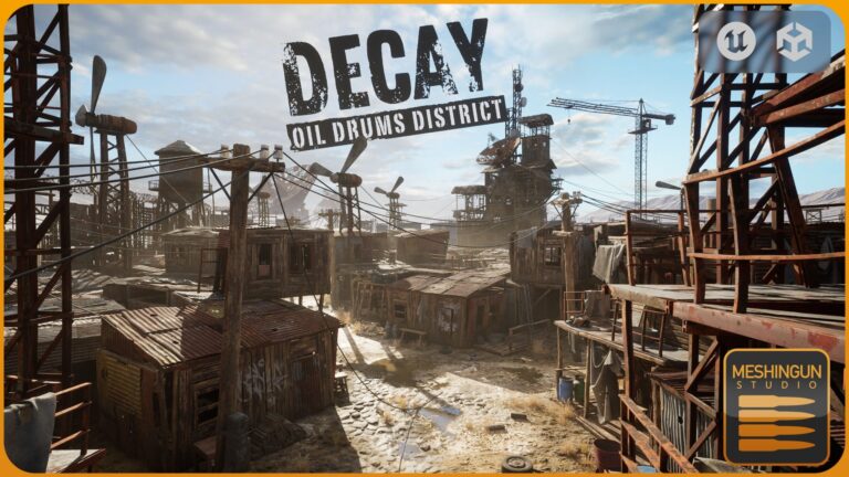 Decay: Oil Drums District – [Rusty Industrial Slum] download