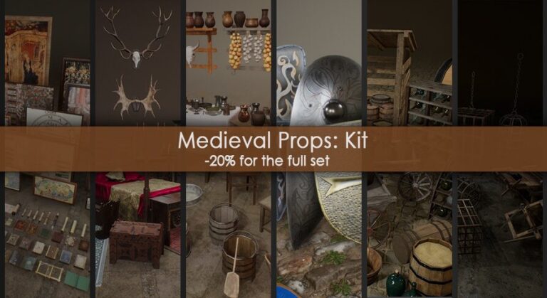 Medieval Props: Kit download