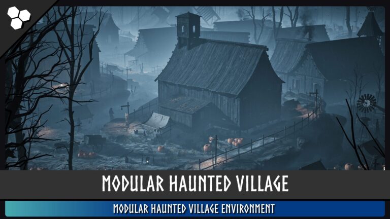 Modular Haunted Village (Village, Modular Village, Fantasy Village) download