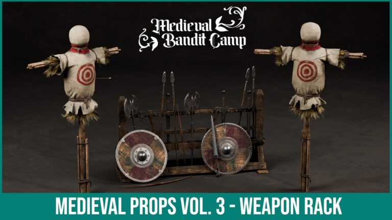 Medieval Props Vol. 3 – Weapon Rack download