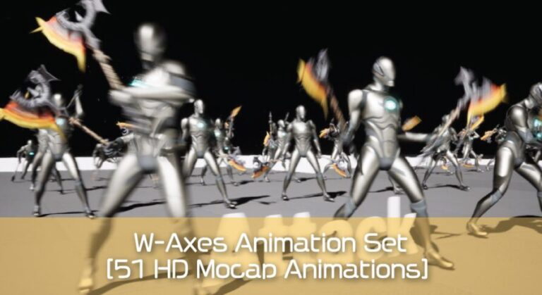 W-Axes [51 HD Mocap Animations] download