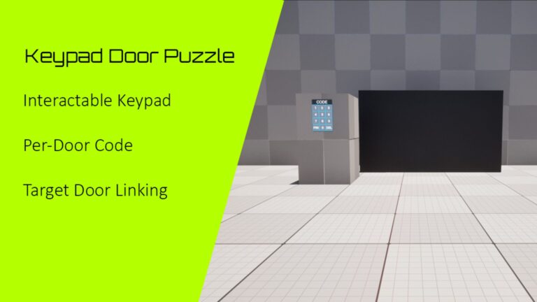 Keypad Door Puzzle System download