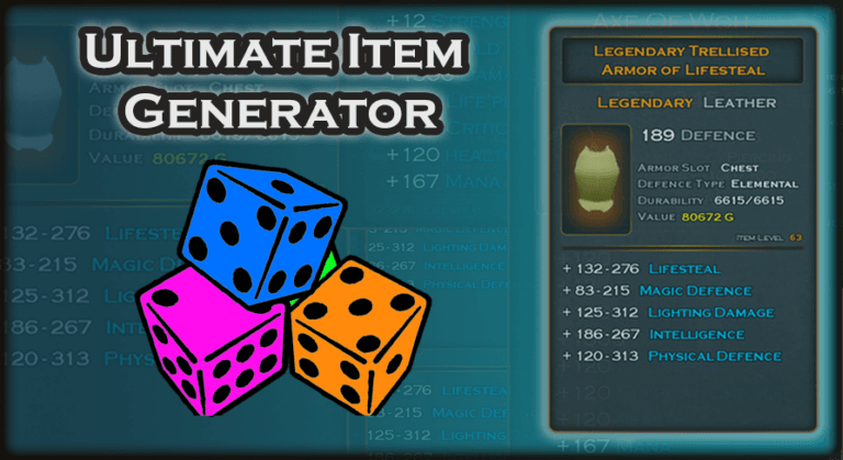 Infinite Item & Loot Generator download