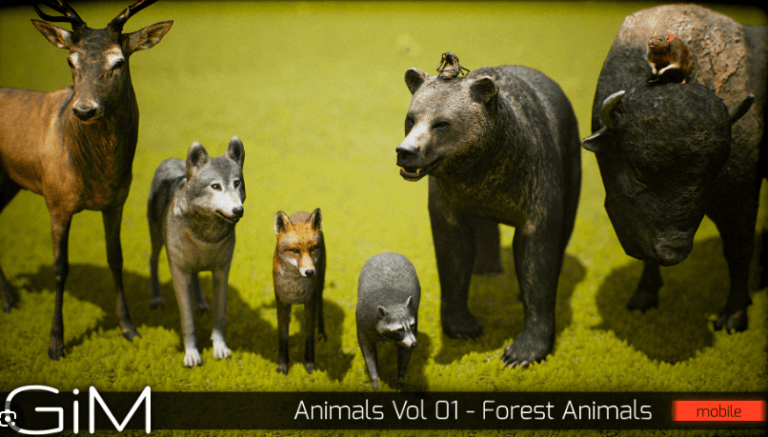 Animals Vol 01 – Forest Animals download