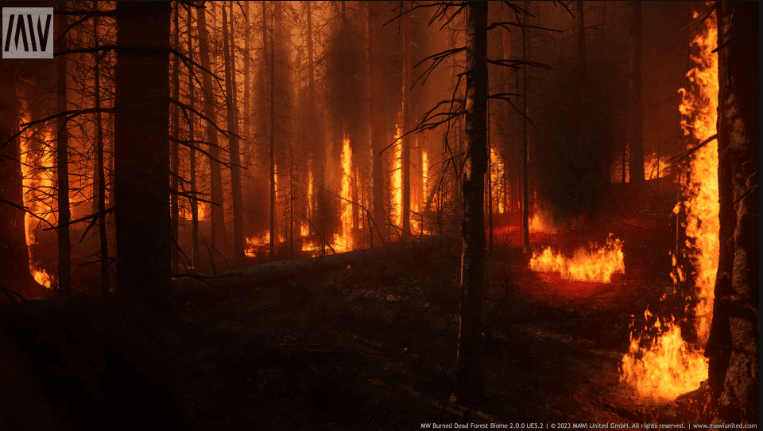 MW Burned Dead Forest Trees Biome download