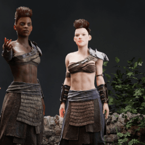 Mercenary – Medieval Female Set download