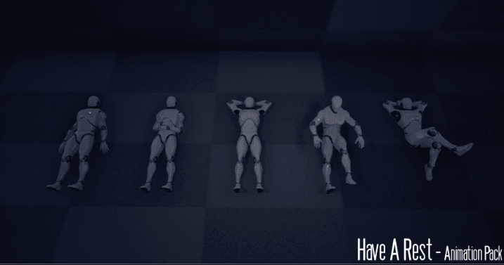 Have A Rest – Laying Down Animation Pack download