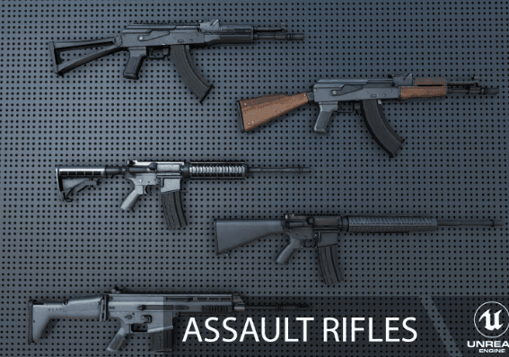Weapon Pack: Assault Rifles download