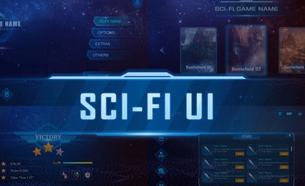SCI-FI UI Pack Pro download