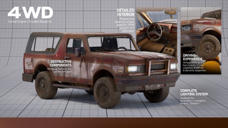 4WD – Drivable Vehicles download