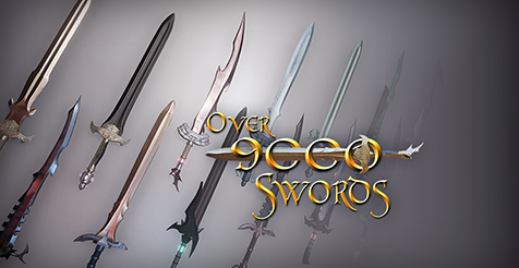 Over 9000 Swords download