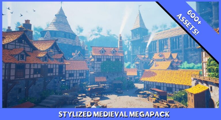Fantasy Medieval Kingdom (Stylized Castle, Town, Village, Dungeon, Kingdom) download