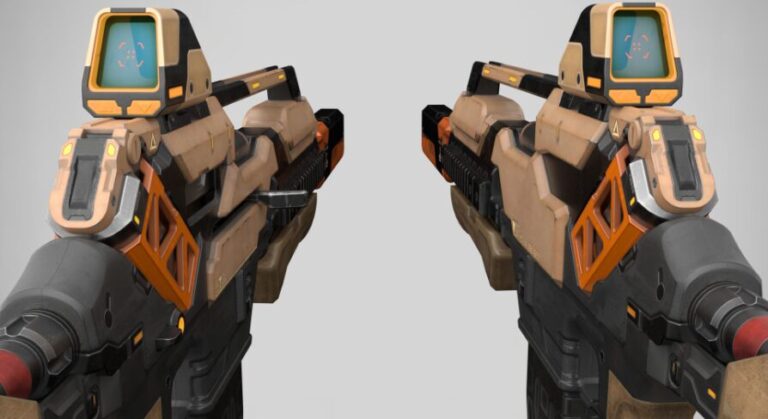 Sci-Fi Assault Rifle 089 download