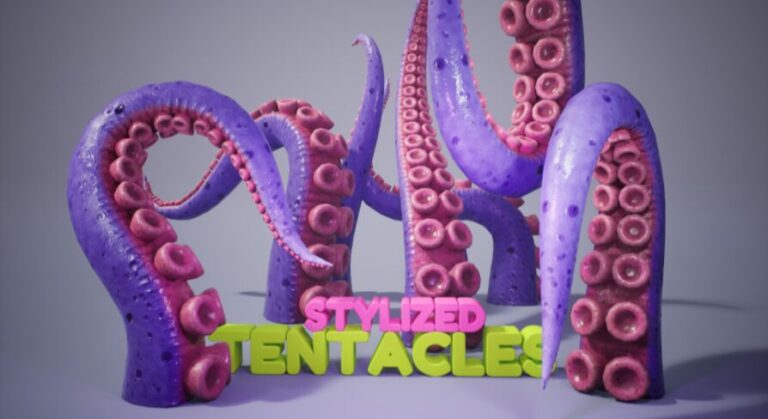 Stylized Tentacles (Animated) download