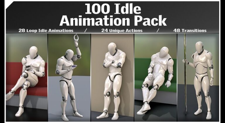 100 Idle Animation Pack download