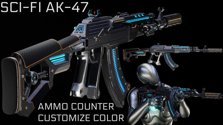 SCI-FI ASSAULT RIFLE – AK-47 download