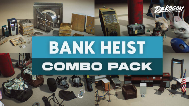 Bank Heist – COMBO Prop Pack (VOL 1-3) download