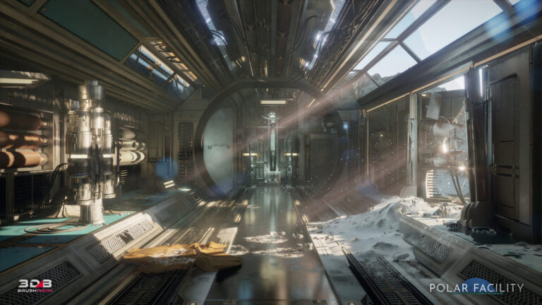 Polar Facility | Modular Sci-Fi Environment Kit download