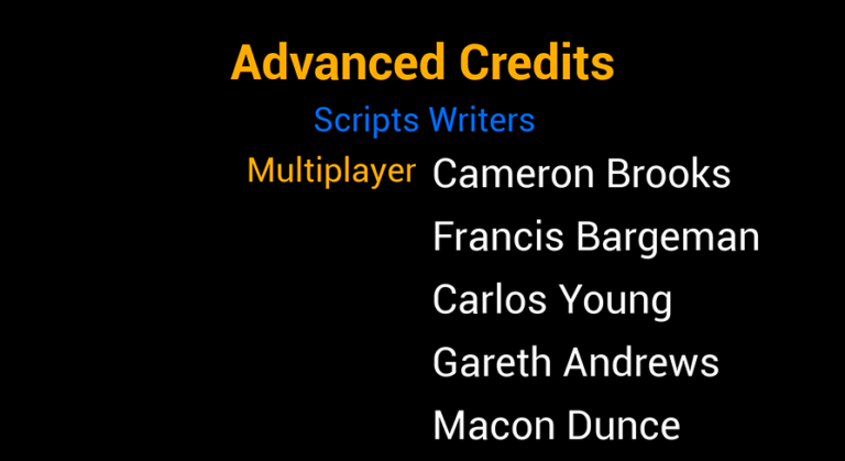 Advanced Credits download