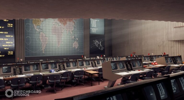 Space Launch Ground Control Command Center download