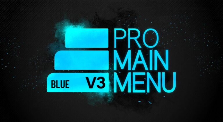 Pro Main Menu V3: Blue Edition download