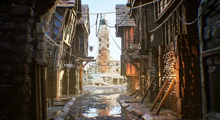 Medieval Town Street Environment Kit download