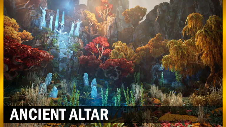 Ancient altar download