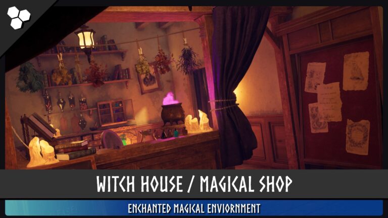 Witch House (Magical House, Magical Shop, Witch Shop, Fantasy Shop) download